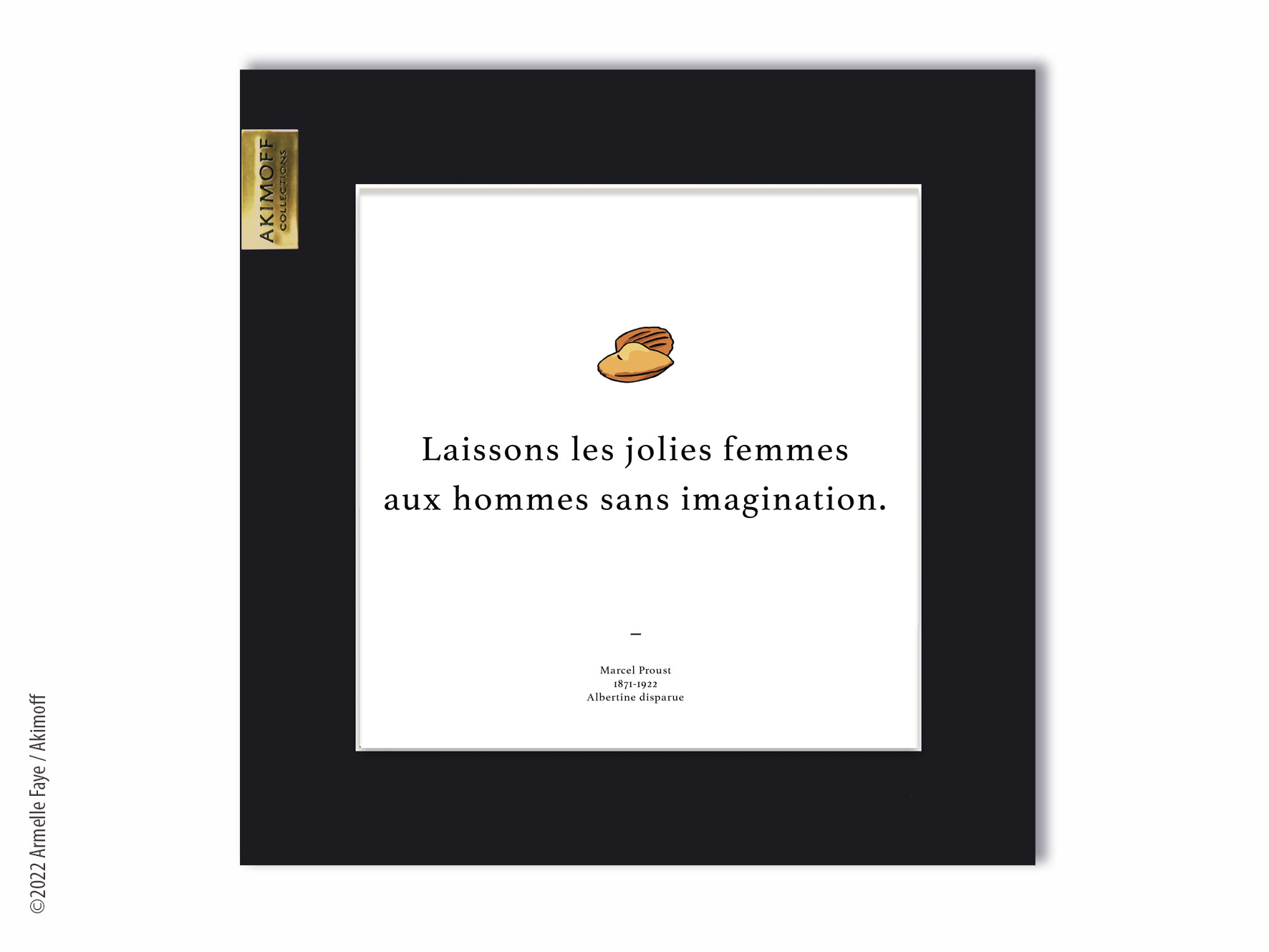 CITATION - MARCEL PROUST - LAISSONS LES JOLIES FEMMES...