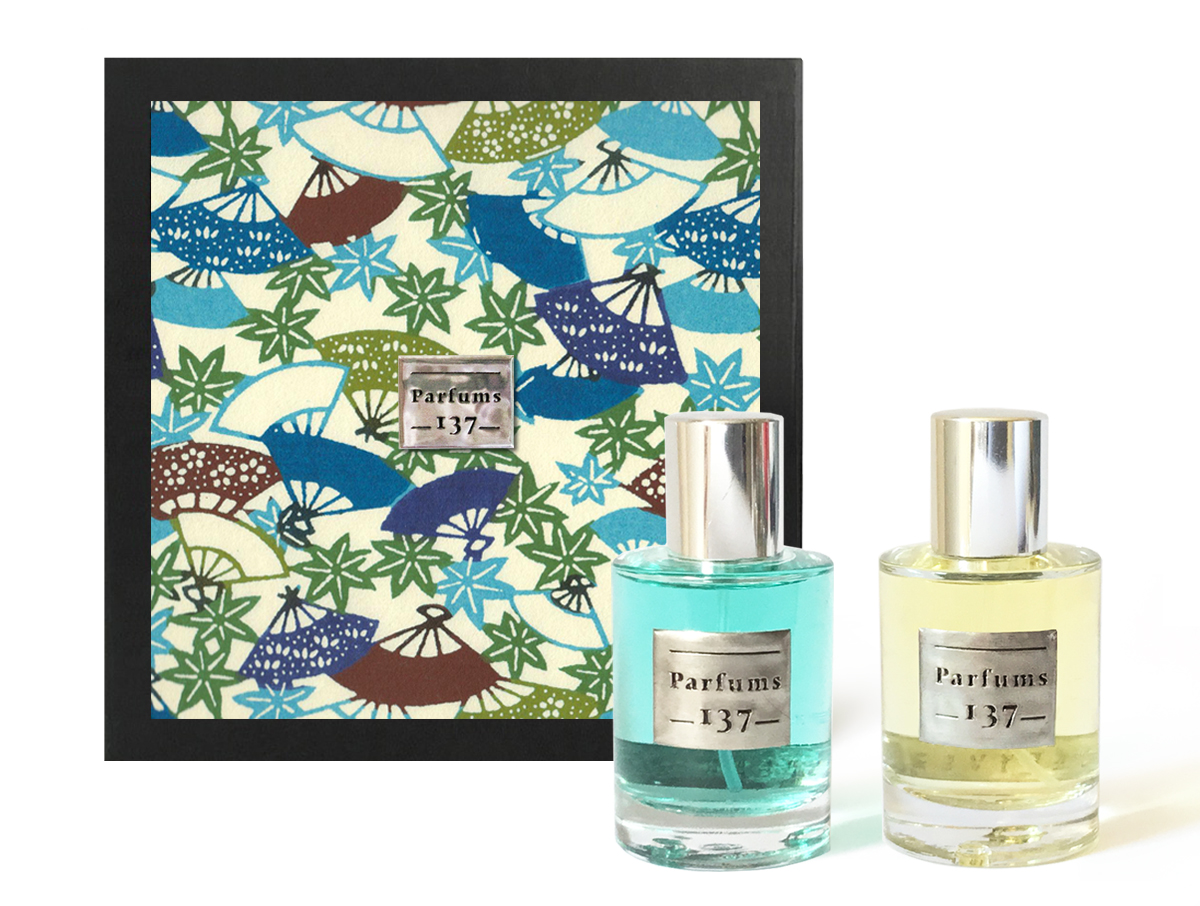 EAUX DE PARFUM SPEARMINT + VETYVER  2 x 30 ML