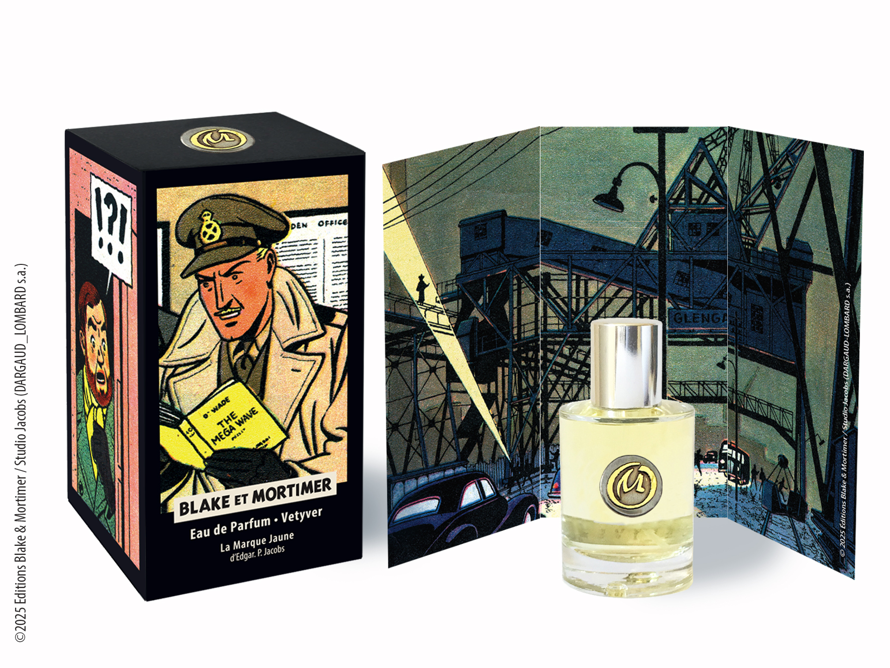 L'EAU DE PARFUM - BLAKE ET MORTIMER - LA MARQUE JAUNE