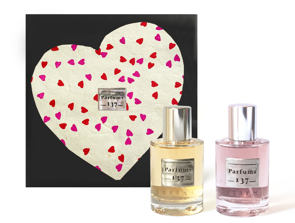 Coffret Amour 2 eaux de parfum Bigarade et Myrte