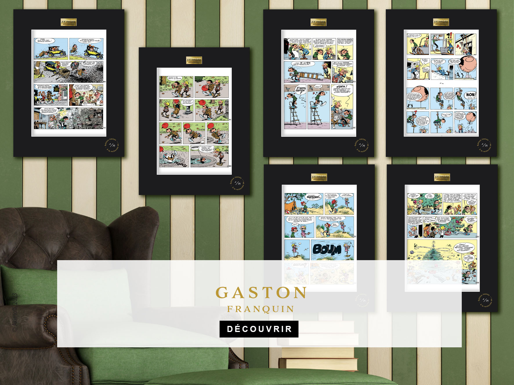 Gaston Lagaffe tirages de collection