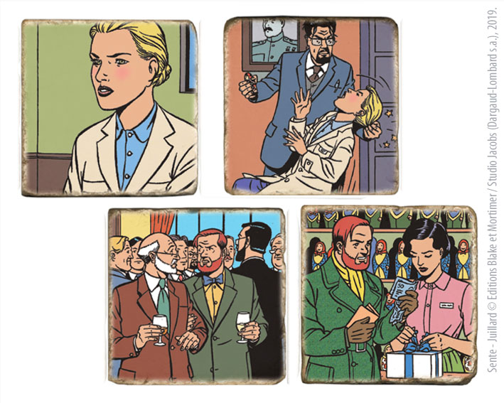 Blake et Mortimer 4 marbres talisman