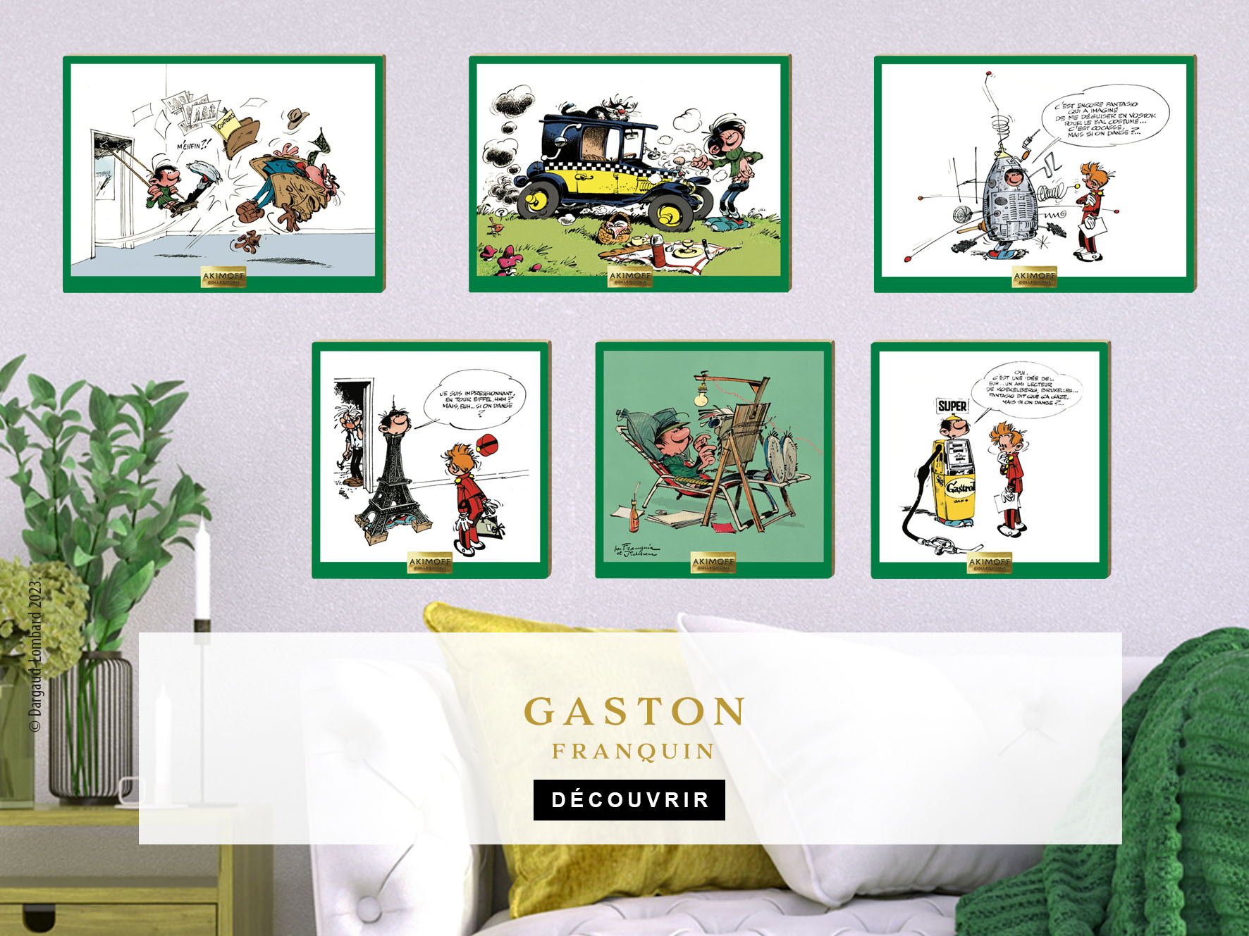 Gaston Lagaffe tirages de collection
