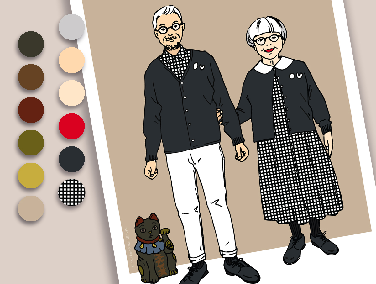 mise en couleurs votre portrait