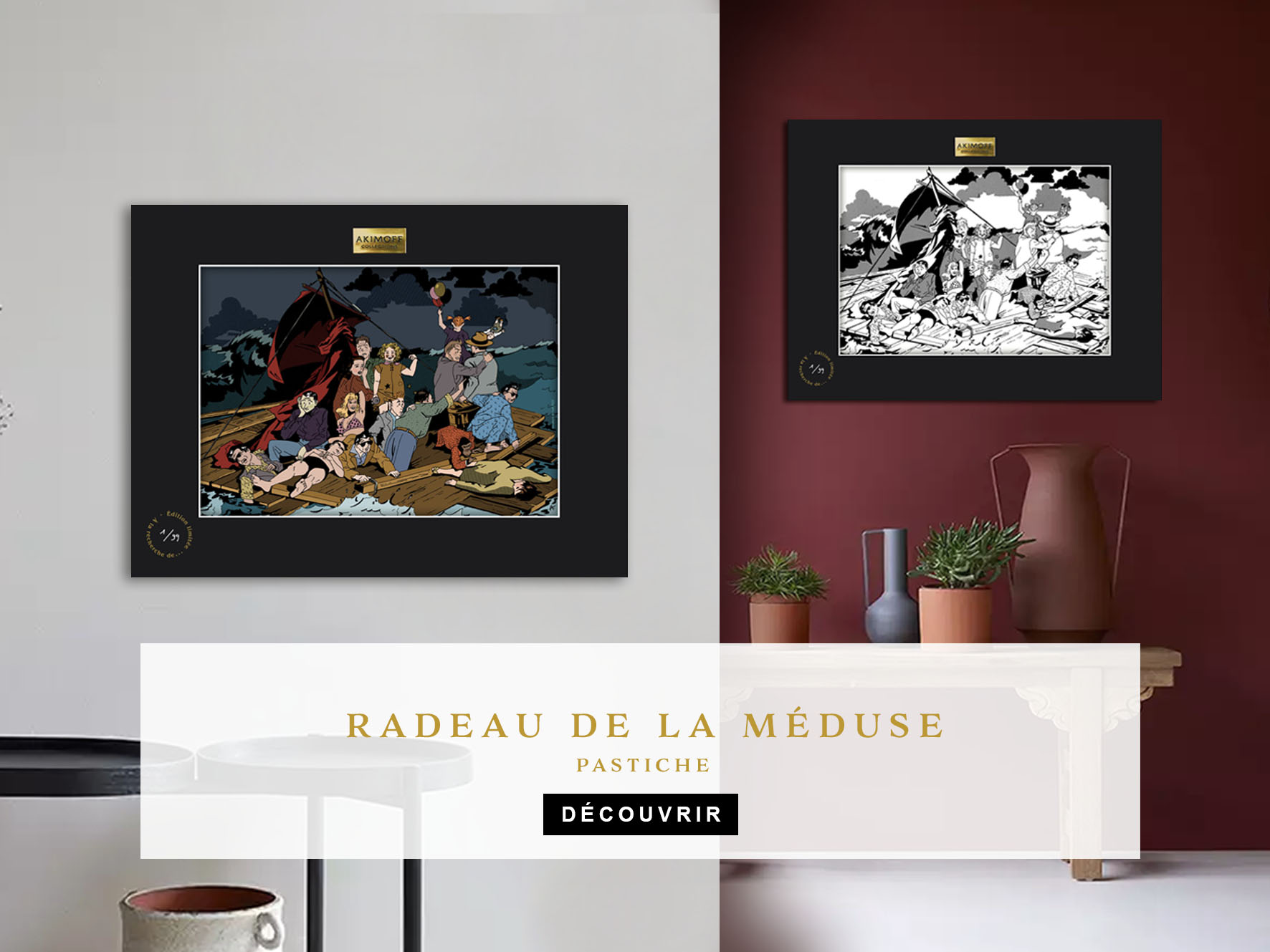 Pastiche Radeau de la meduse