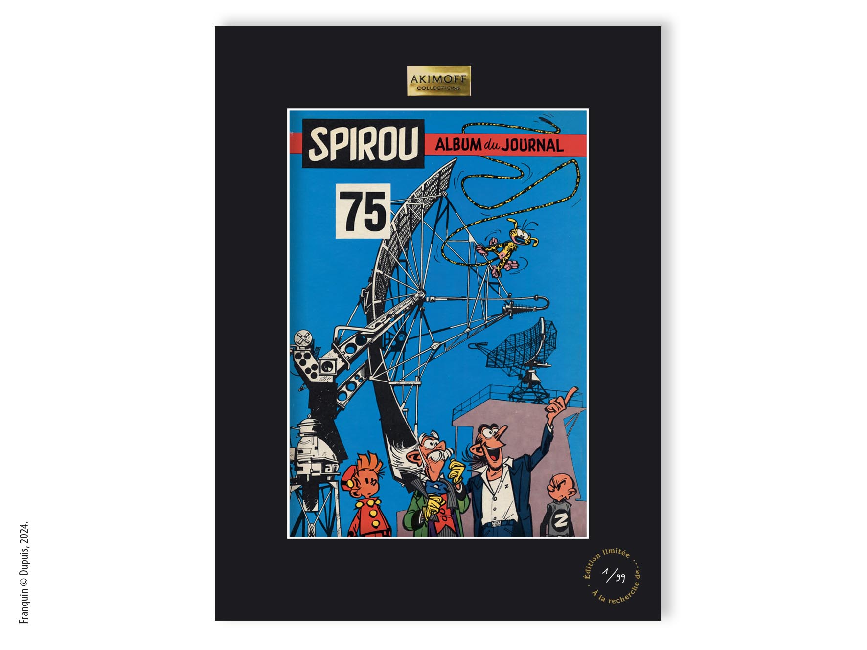 TIRAGE DE COLLECTION FRANQUIN LE JOURNAL SPIROU