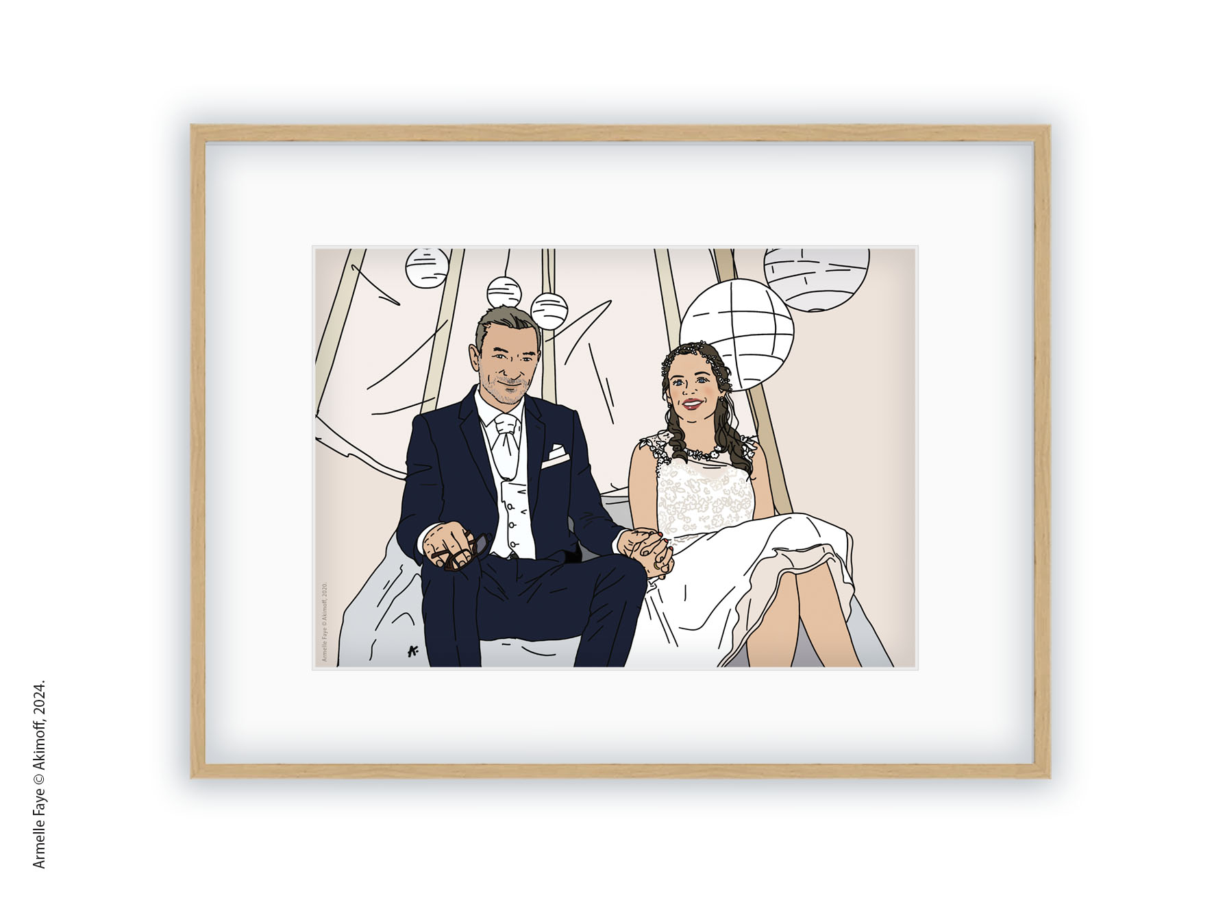 encadrement 30x40 aluminium chne