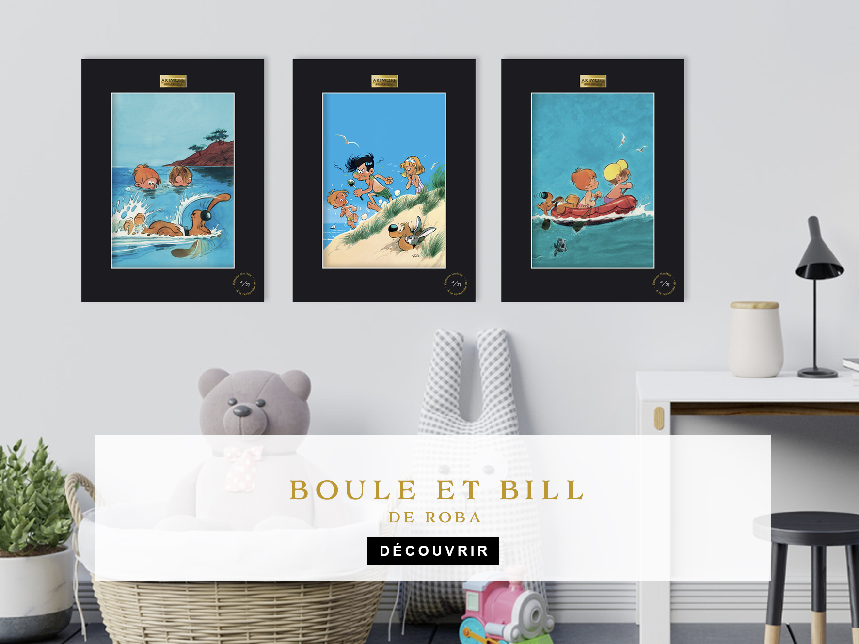 Tirages de collection Boule et Bill