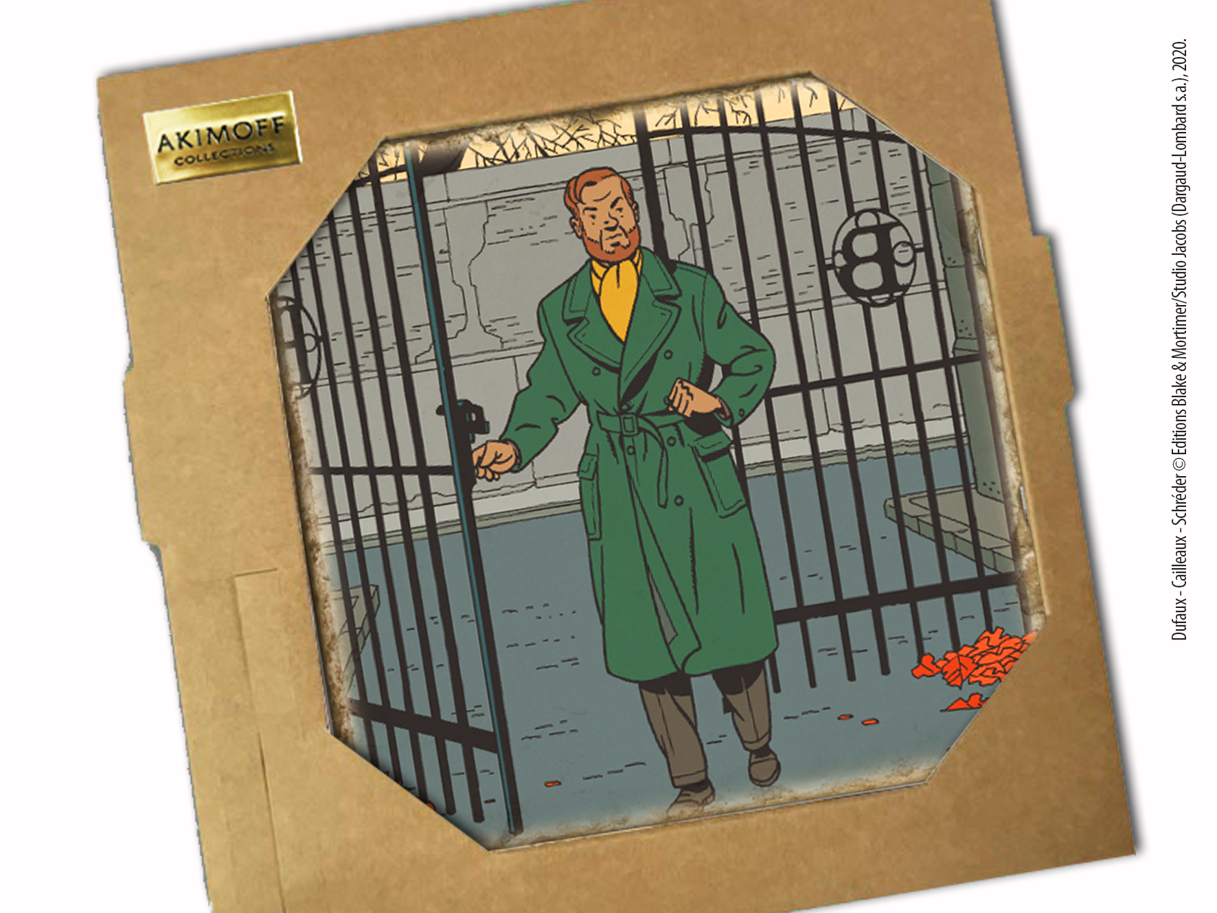 MARBRE DCORATIF BLAKE ET MORTIMER