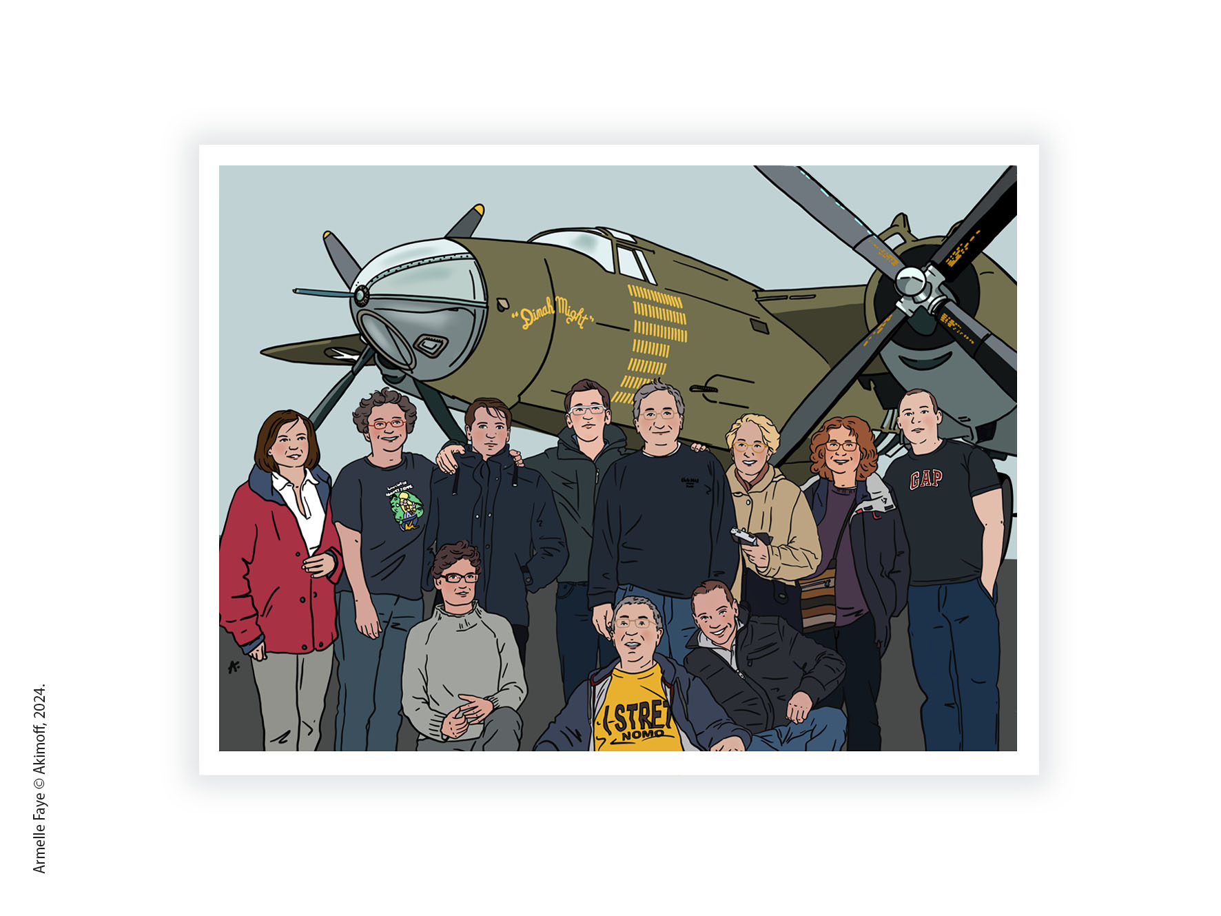 portraits de famille 11 personnes