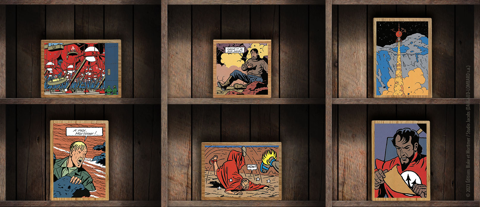 Talismans en chne L'Enigme de l'Atlantide Blake et Mortimer