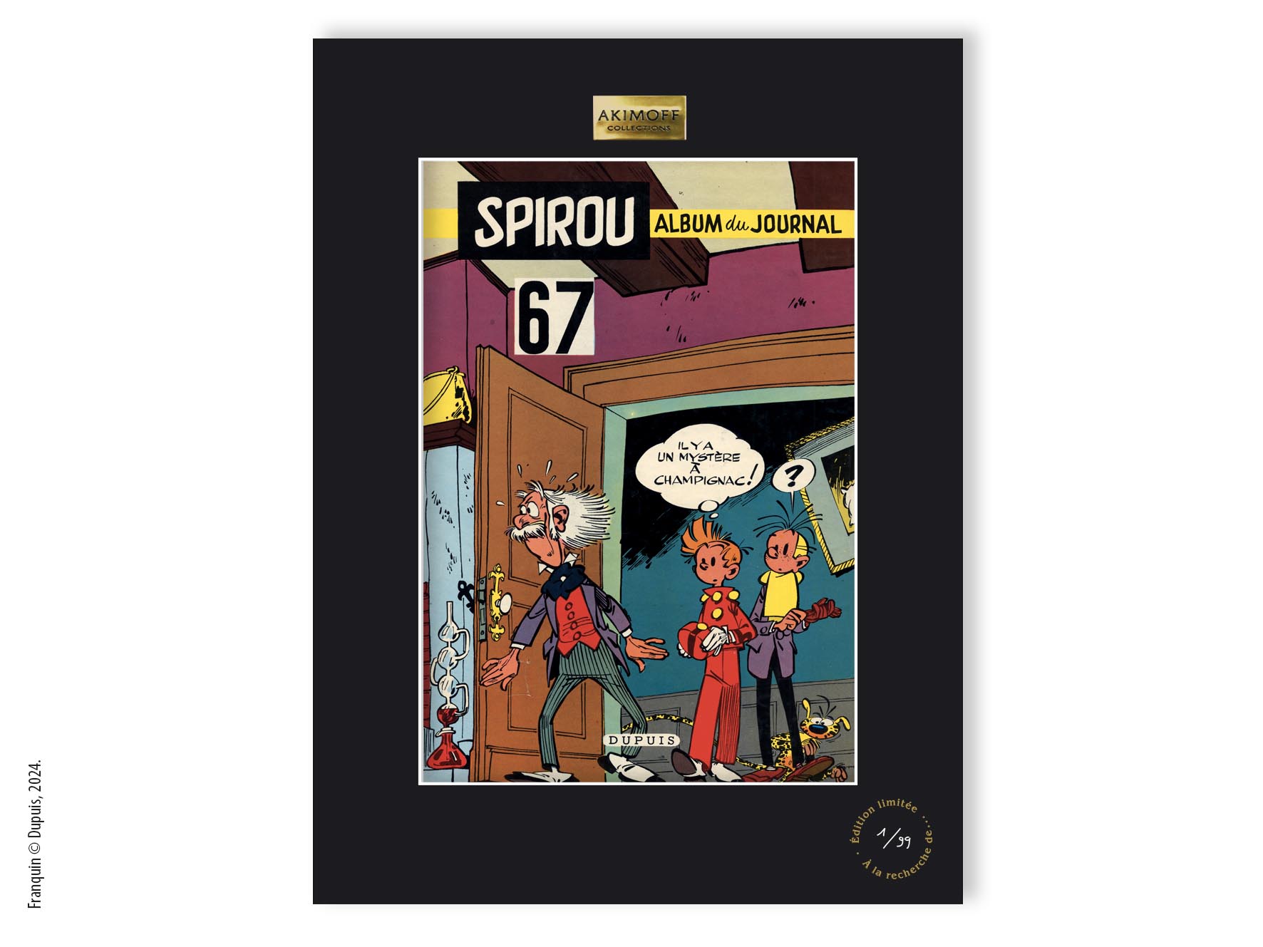 TTIRAGE DE COLLECTION FRANQUIN LE JOURNAL SPIROU