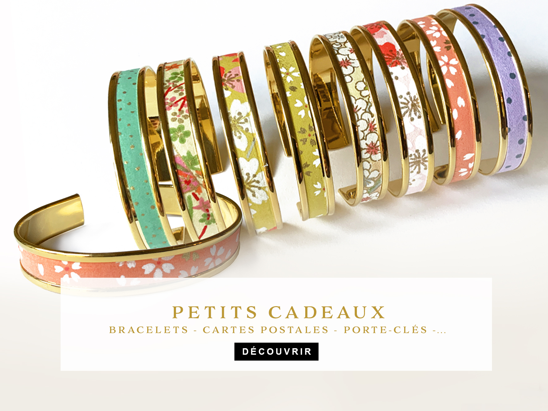 Petits cadeaux bracelets manchettes